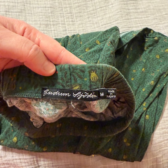 Gudrun Sjoden Organic Cotton Printed Pull on Pants - Picture 2 of 4